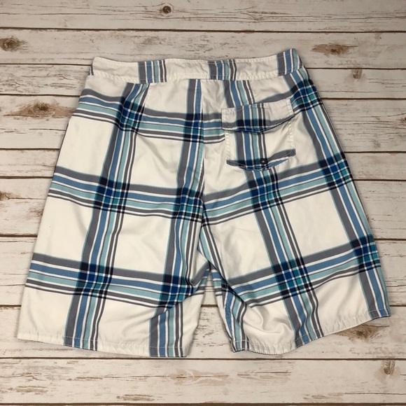 Aeropostale Swim / Board Plaid Shorts - Picture 3 of 5